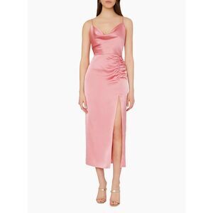 milly pink lace dress Kait Tile Strapless Lace Dress in Milly Pink